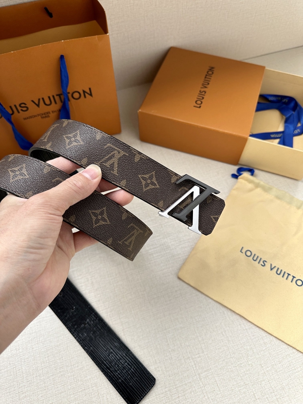 激安ルイヴィトンベルト角部分ディテール